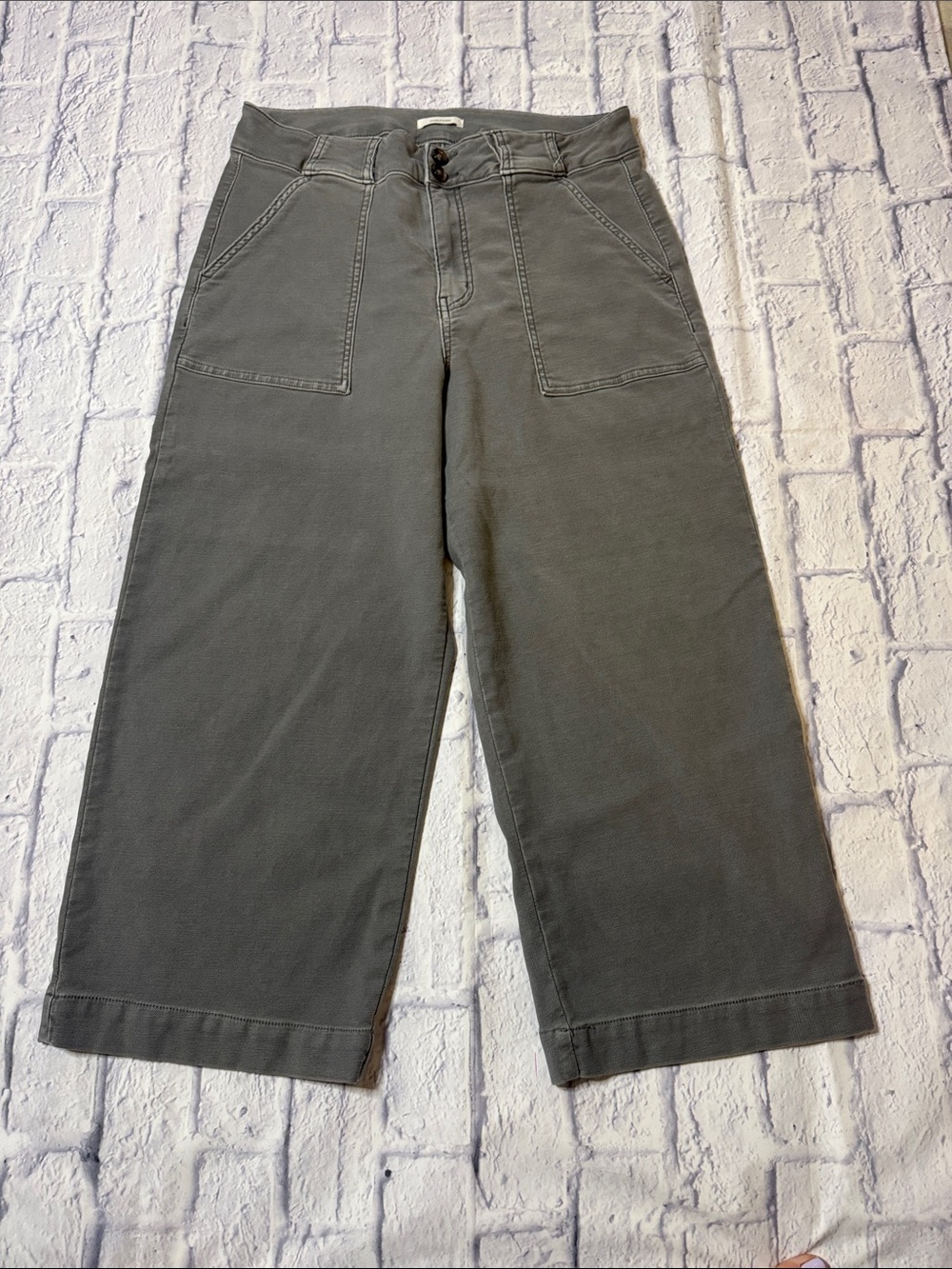 Maurices Cropped Wide-Leg Pants
